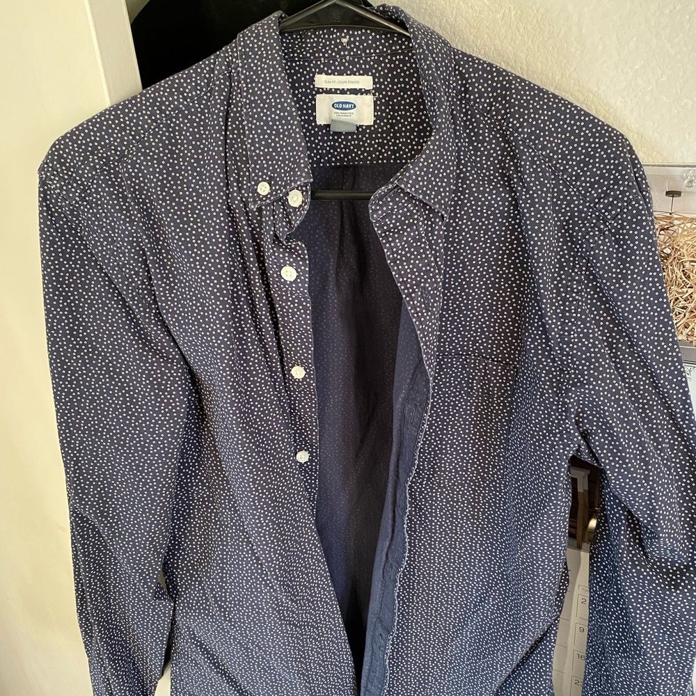 Old navy classic button up shirt